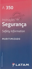 » Safety Card | Airbus A350-900 | LATAM Airlines Brasil