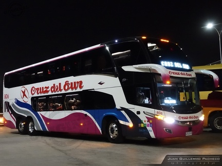 » Cruz del Sur (Salon Cama) (Chile) | N° 806