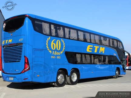  » Buses ETM (Chile) (Salon Cama) | N° 477