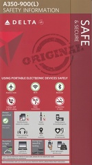 » Safety Card | Airbus A350-900(L) | Delta Airlines (United States)