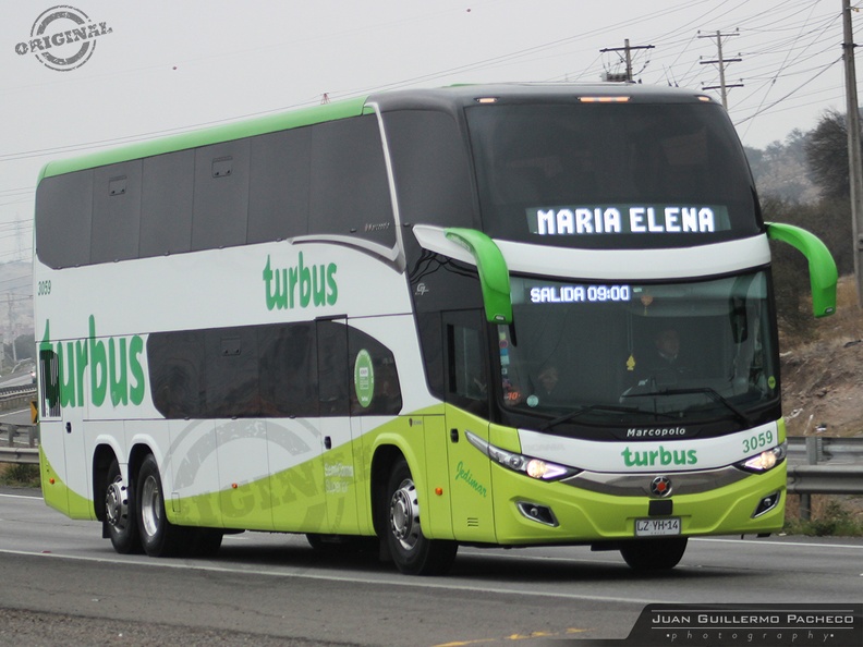 ► Marcopolo Paradiso New G7 1800 DD
► turbus (Semi Cama Superior) | N° 3059
► Scania K400
► Placa Patente: LZYH14 (Chile)
► Ruta 5 Norte (Chile)
► Foto: Juan Guillermo Pacheco S ®
► contacto@bibliotransportes.cl
► Instagram: https://www.instagram.com/bus_spotter_cl/
► YouTube: https://www.youtube.com/channel/UCQ-1QzteAYwGR7gShzzeenQ 0294.jpg