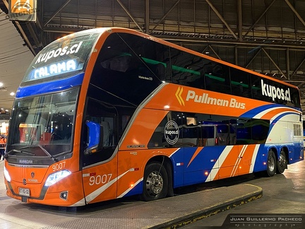 » Pullman Bus - TACOHA (Chile) (Salon Cama) | N° 9007