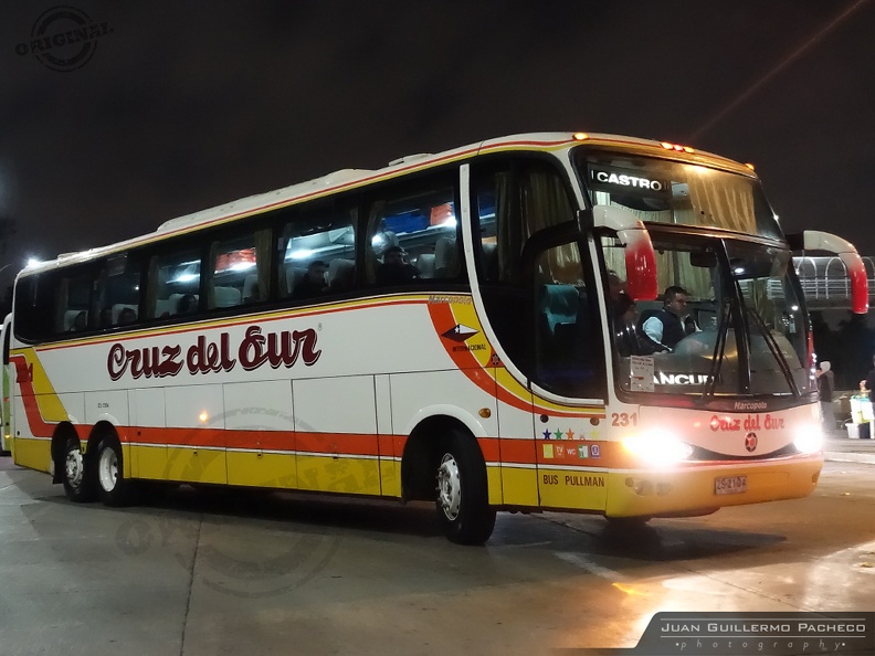 ► Marcopolo Paradiso G6 1200
► Cruz del Sur (Chile) | N° 231
► Volvo B12R
► Placa Patente: ZS2104 (Chile)
► Santiago (Chile)
► Foto: Juan Guillermo Pacheco S ®
► contacto@bibliotransportes.cl
► Instagram: https://www.instagram.com/bus_spotter_cl/
► YouTube: https://www.youtube.com/channel/UCQ-1QzteAYwGR7gShzzeenQ 0001.jpg