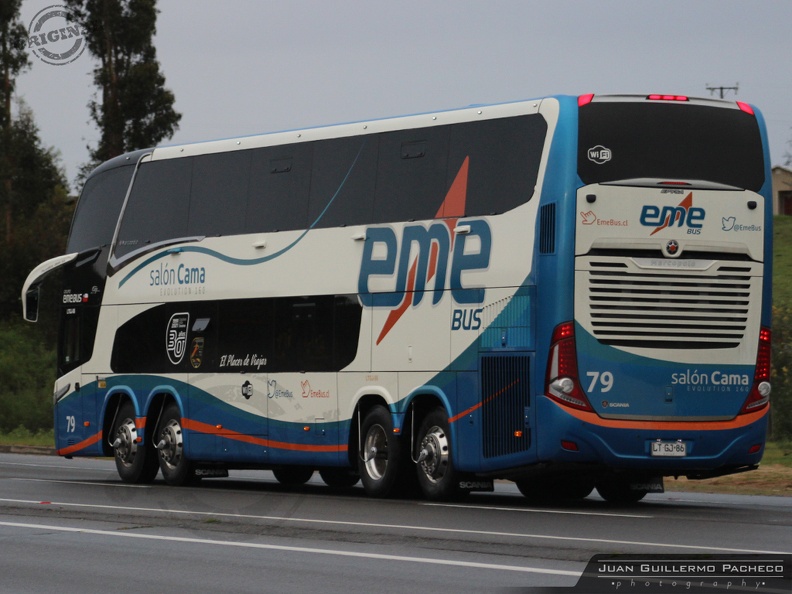 ► Marcopolo Paradiso New G7 1800 DD
► Eme Bus (Salon Cama) (Chile) | N° 79
► Scania K440
► Placa Patente: LTGJ86 (Chile)
► Autopista del Itata (Chile)
► Foto: Juan Guillermo Pacheco S ®
► contacto@bibliotransportes.cl
► Instagram: https://www.instagram.com/bus_spotter_cl/
► YouTube: https://www.youtube.com/channel/UCQ-1QzteAYwGR7gShzzeenQ 0075.jpg