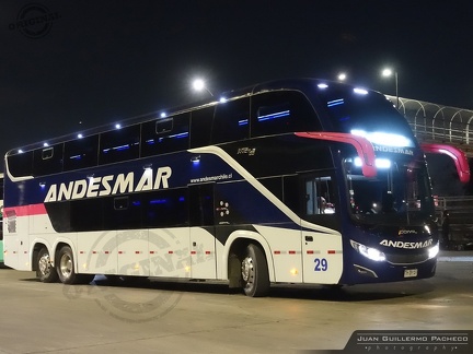 » Andesmar Chile (Salon Cama) (Chile) | N° 29