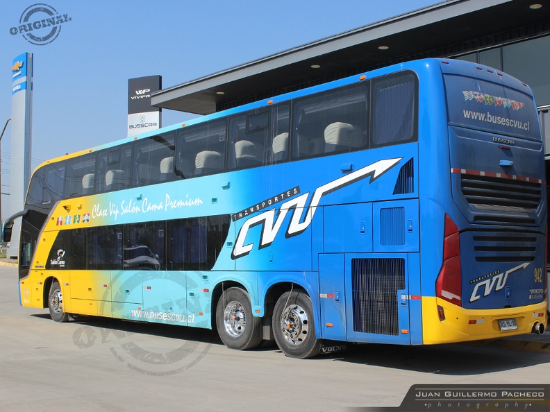 ► Busscar Vissta Buss DD
► Transportes CVU (Chile) (Salon Cama) | N° 942
► Volvo B450R
► Placa Patente: RSYL30 (Chile)
► Santiago (Chile)
► Foto: Juan Guillermo Pacheco S ®
► contacto@bibliotransportes.cl
► Instagram: https://www.instagram.com/bus_spotter_cl/
► YouTube: https://www.youtube.com/channel/UCQ-1QzteAYwGR7gShzzeenQ 0221.jpg