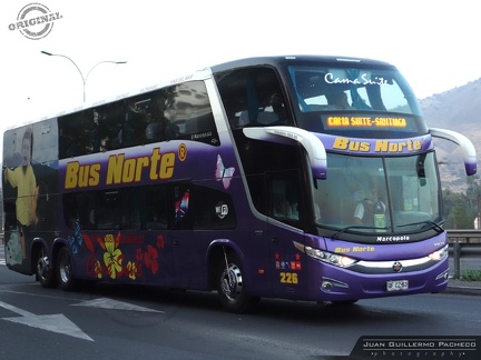 » Bus Norte  (Chile) (Cama Suite) | N° 226