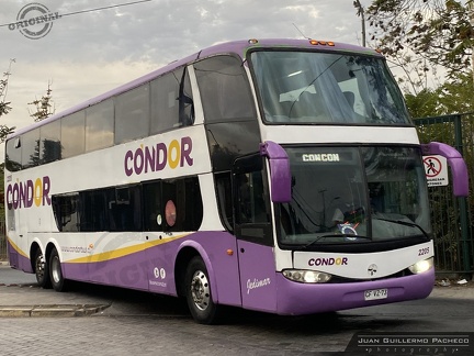 » Condor Bus (Chile) (Semi Cama Superior) | N° 2205