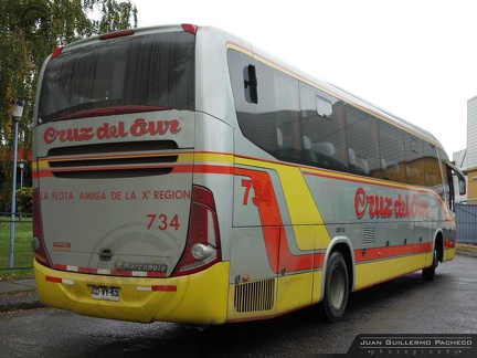 » Cruz del Sur (Bus Pullman) (Chile) | N° 734